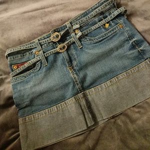 Baby Phat denim skirt